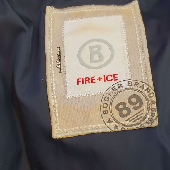 Bogner Fire + Ice Womens XS Size 4 mid length Puffer Down Hooded Miss Faux Fur - Picture 14 of 16